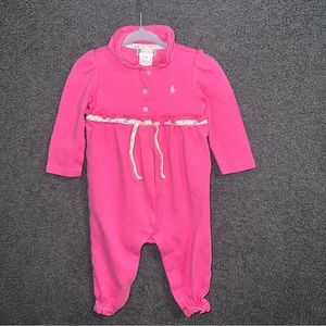 Girls polo outfit